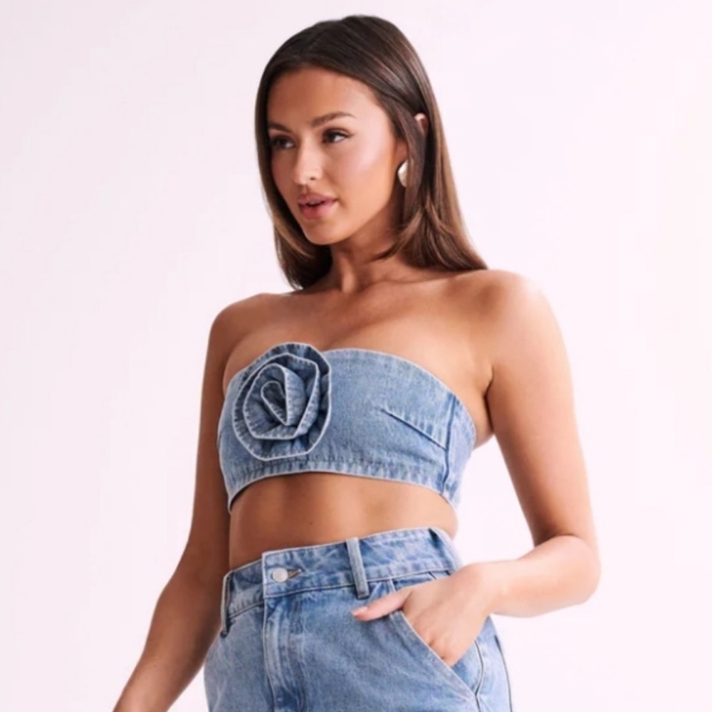 Meshki Demin top